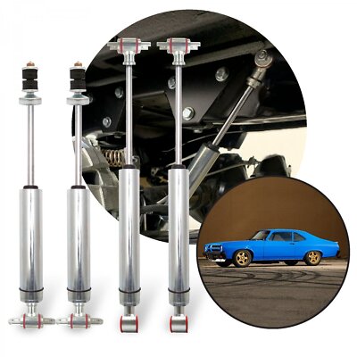 1971-1972 Pontiac Ventura and II - Front and Rear Performance Shocks Kit (4) GM