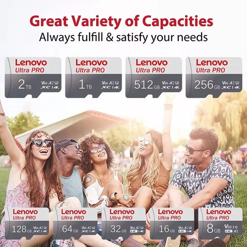 High Speed karta pamięci Lenovo 2Tb karta micro SD klasa 10 do gry Nintendo - Zdjęcie 8 z 9
