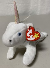 Ty Beanie Baby "Mystic the Unicorn" Plush Small Washable Stuffed Animal Toy