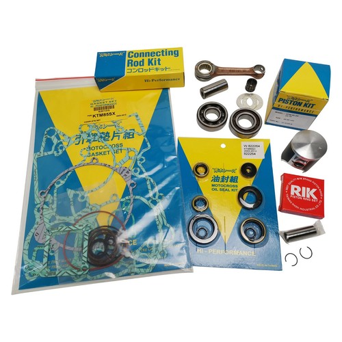 Engine Rebuild Kit Kawasaki KX125 1995-1997 Con Rod Piston Gaskets Seals KX 125