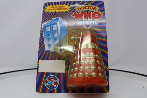 Doctor Who Dalek Red with Silver Dots by Dapol Ltd - Unopened (Rainbow card) - Picture 2 of 7