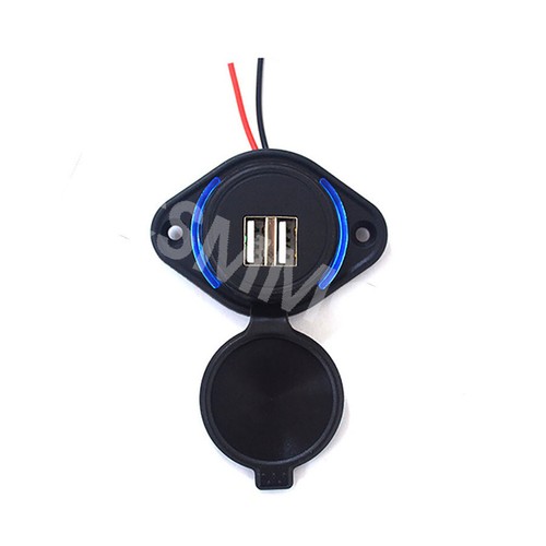 Dual USB Charger Car Power Socket Outlet Adapter Cell Phone Charging Accessories - 第 8/9 張圖片