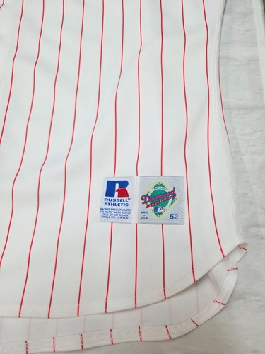 Russell Athletic MLB Cincinnati Reds Vest Jersey 21 Casey in White Size 52 - Picture 3 of 8