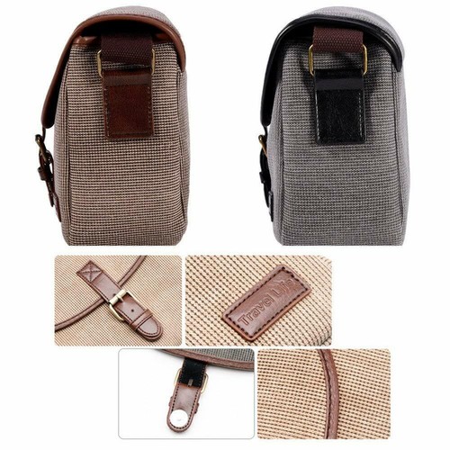 AU Waterproof Lightweight Retro Crossbody Camera Case Shoulder Bag for Fujifilm - Picture 10 of 20