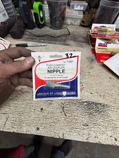 LINCOLN 11661 AIR NIPPLE        "READ THE LISTING""     9W LOT OF 5