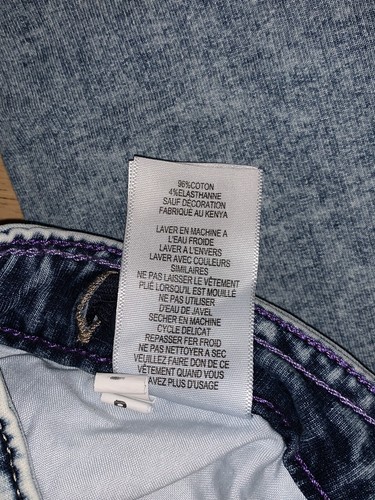 GIRLS SIZE 16 LEVI'S SUPER SOFT SUPER SKINNY KNIT DENIM LEGGINGS NWOT - Picture 7 of 8