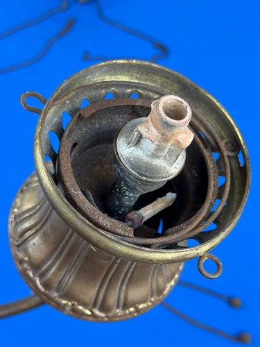 1912 WELSBACH Gasleuchte ~ Monteure, Ketten, Petcocks funktionieren, fast komplett! - Bild 15 von 22