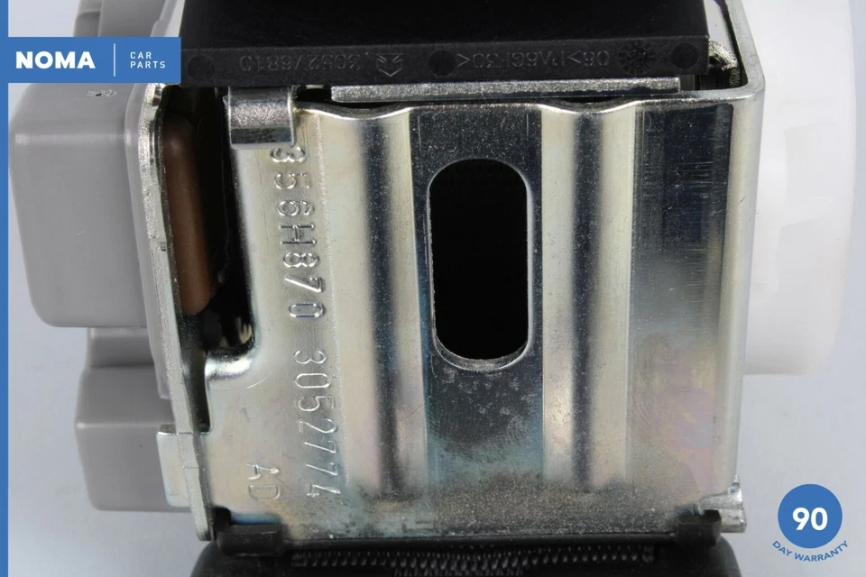 06-08 BMW 328i 335i E90 Sedan Rear Left Driver Side Seat Belt Retractor Grey OEM - Image 4 of 4