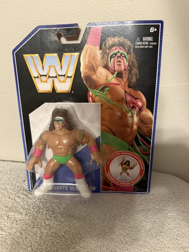 The Ultimate Warrior WWE Mattel Retro Series 1 Act...