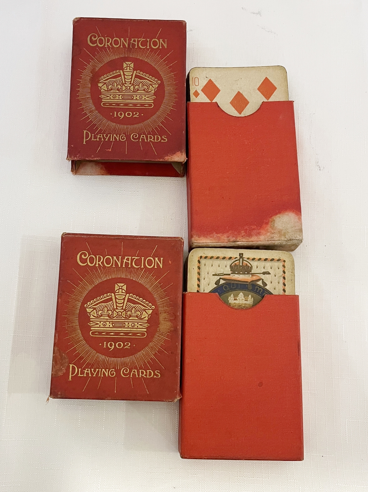 Coronation Playing Cards 1902 Edward VII and Alexandra Playing Cards 2