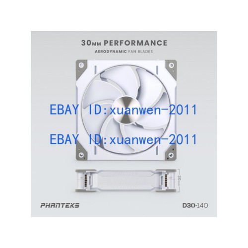Phanteks D30-140 DRGB PWM FAN, Reverse Airflow Model, Premium D-RGB Performance - Picture 5 of 5