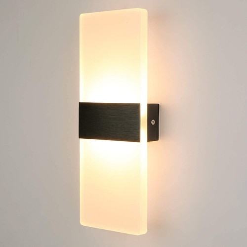 Modern LED Wall Lighting Up Down Lamp Sconce Spot Lighting Bedroom Fixture US - Picture 14 of 16
