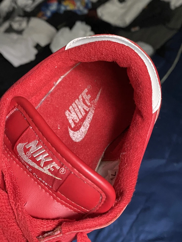 Zapatillas clásicas Nike Cortez vintage años 80 suelas rojas años 70 cortez corredores originales Foto 4 de 4