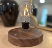 Levitating Bulb Lamp Magnetic Floating LED Desk Table Lamp