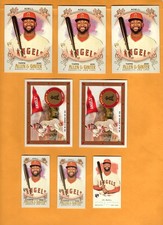 Jo Adell lot of 8 ROOKIES 2021 A & G Baseball - UNLIMITED SHIPPING FOR $4.00