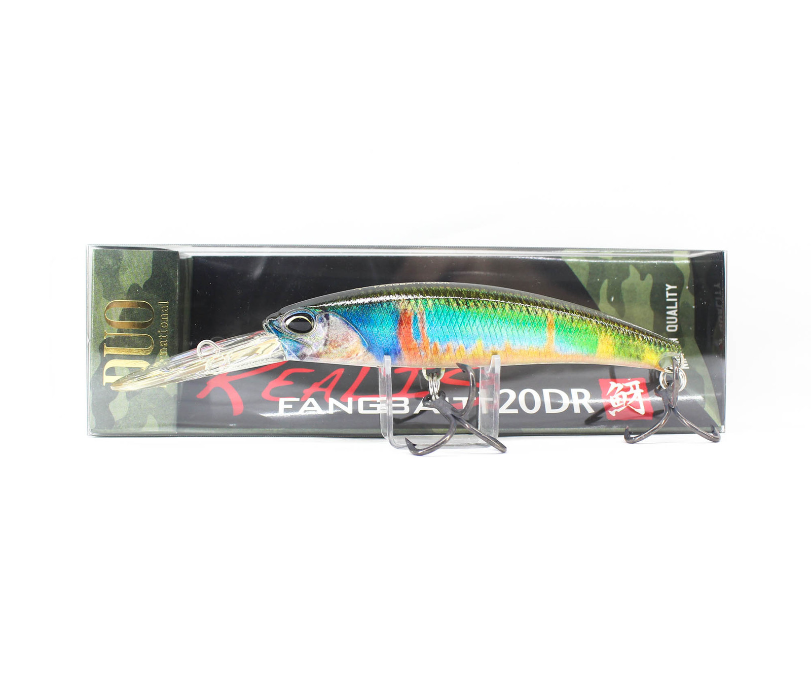 Tri Split Leurre Flottant Duo Realis Fangbait 120DR - Profondeur 2-2.8m, Couleur ADA3305, 26.7g, Pour La Pêche Au Black Bass Leurre Minnow Bass Eau Douce Silencieux Couleur ADA3305