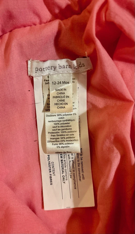 Pottery Barn Kids Baby Flamingo Costume Halloween, Ages 12-24 Months - Image 2 of 4