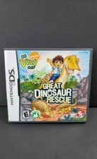 Go, Diego, Go Great Dinosaur Rescue (Nintendo DS, 2008) Complete Game TESTED