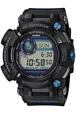Casio G-shock GWF-D1000b-1JF Frogman Men's Wristwatch Solar Black Tested Japan