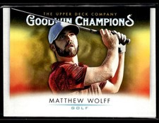 2021 Upper Deck Goodwin Champions Matthew Wolff #99