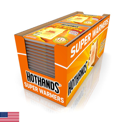 Hothands HH1ED240E-AMZ Body & Hand Super Warmers - Long Lasting Safe Natural Odo