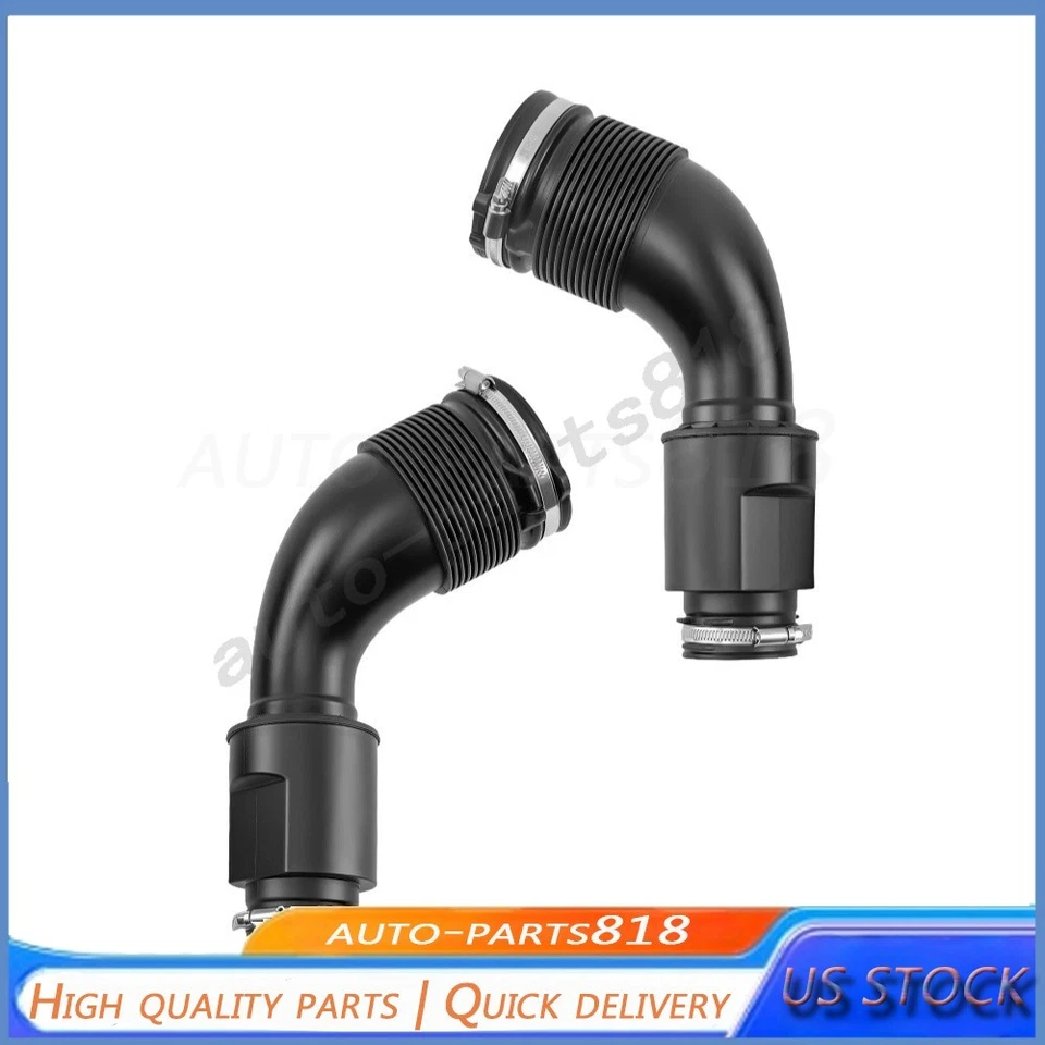 Conjunto de manguera de admisión de aire izquierda derecha para Audi A8 S8 Quattro 2010-2017 4H0129615E Foto 3 de 4