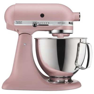KitchenAid Artisan 5-Qt Tilt-Head Stand Mixer (Refurbished)   Matte Dried Rose