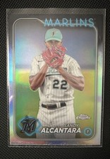 2024 Topps Chrome - Sandy Alcantara #138 Prism Refractor