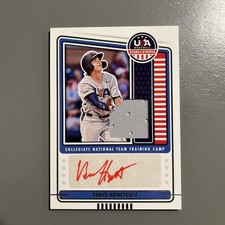 Vance Honeycutt 2023 Stars Stripes USA auto Autograph RED INK Baltimore Orioles