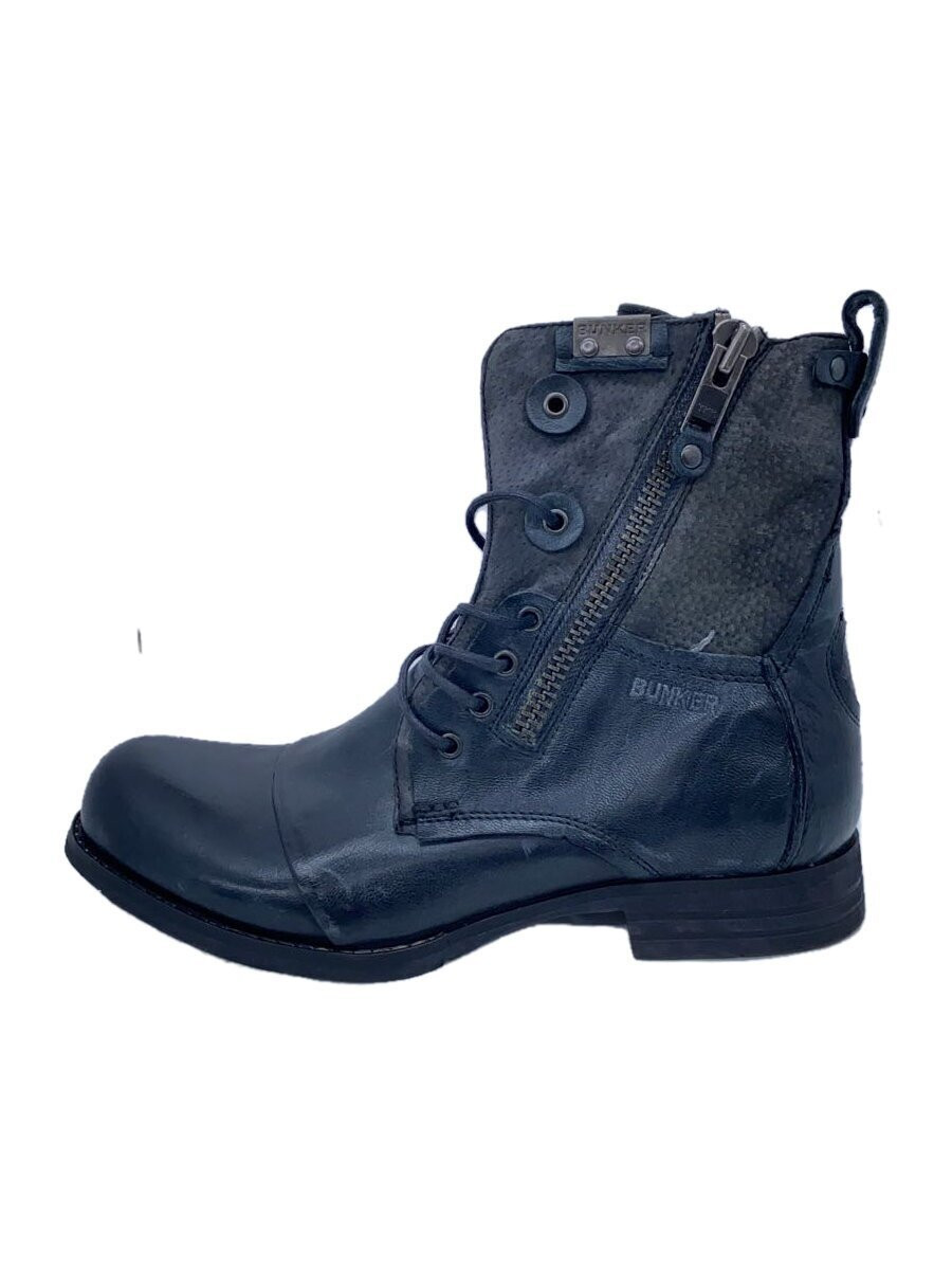 Lace-Up Boots/42/Blk 535