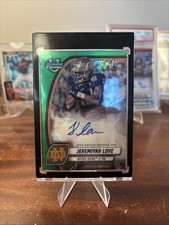 2024 Bowman University Chrome Jeremiyah Love 1st Auto /99 ☘️☘️☘️ 