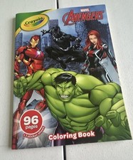 Marvel Avengers Crayola Coloring Book
