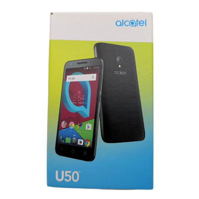 Alcatel U50 5044G 8GB Smartphone Android 5'' Unlocked GSM 4G LTE 5MP Black