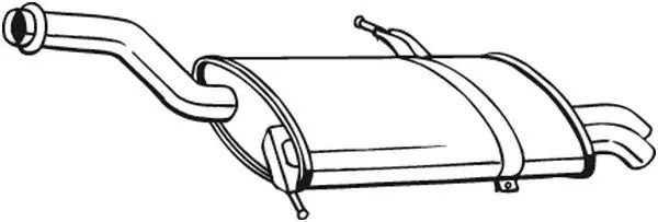 Bosal Silenziatore Posteriore 135-085 - Immagine 2