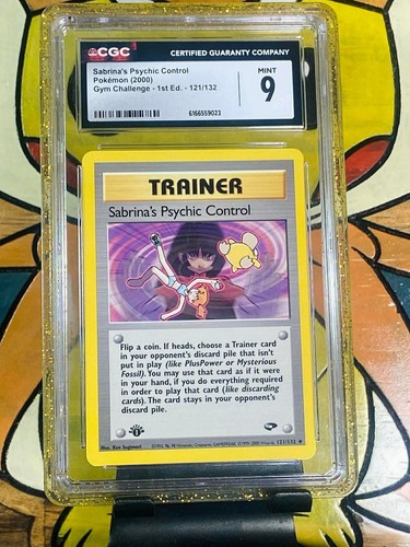 Sabrina's Psychic Control (1st Edition) graded CGC 9 for sale on eBay