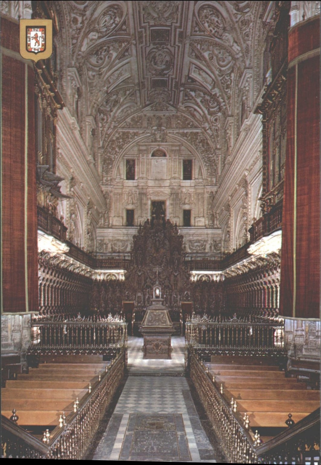 Cordoba Mezquita Catedral Choir Spain Postcard Patrimonio Humanidad UNESCO