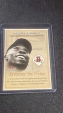 2001 Fleer Tradition - Stitches in Time Henry Kimbro (RC)