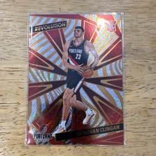 Panini 2024-25 Revolution Rookie Donovan Clingan #108 Trail Blazers NBA Card