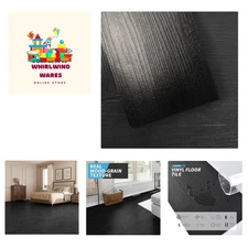 36-Pack 54 Sq.ft Peel and Stick Floor Tiles Vinyl Plank Flooring Wood Look, A...