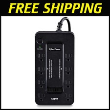 425VA UPS Power Supply with Surge Protection
