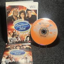 Karaoke Revolution Presents American Idol Encore 2 Nintendo Wii Complete CIB