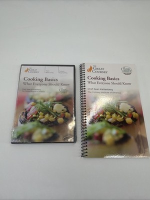 Cooking Basics What Everyone Should Know DVD New SEALED With Book
