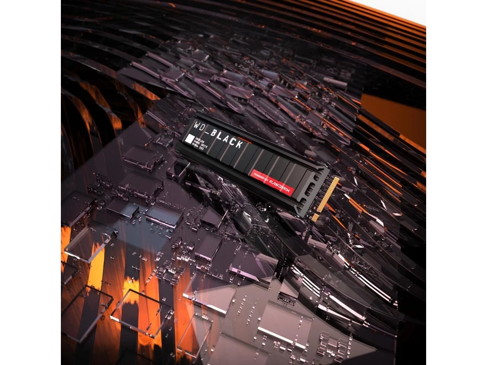 WD_BLACK SN8100 NVMe SSD - 2TB, With Heatsink, M.2 2280 PCI-Express 5.0 x4 - Image 3 of 4