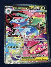 2025 Pokemon Mega Evolution - Mega Venusaur EX SIR 177/132 Pack Fresh Mint