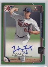 2015 Bowman Prospects Auto Green 53/99 Zach Jones Zack Jones #PA-ZJ Auto 1u6