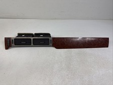 07-14 Yukon Tahoe Suburban Avalanche Front Dash Wood Grain Trim Vents Oem