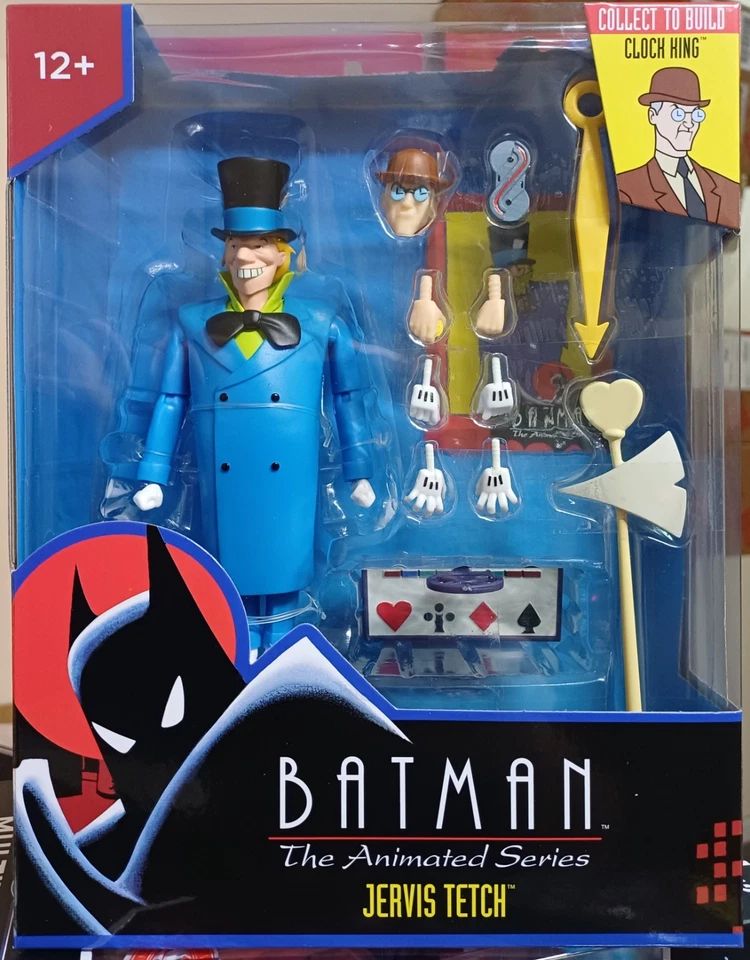 DC DIRECT COLLECTIBLES 6" BATMAN ANIMATED WAVE 7 MAD HATTER (BAF CLOCK KING) - Image 1 of 1
