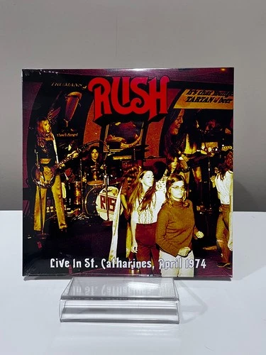 Rush Live in St. Catherines, April 1974 Vinyl, Sealed