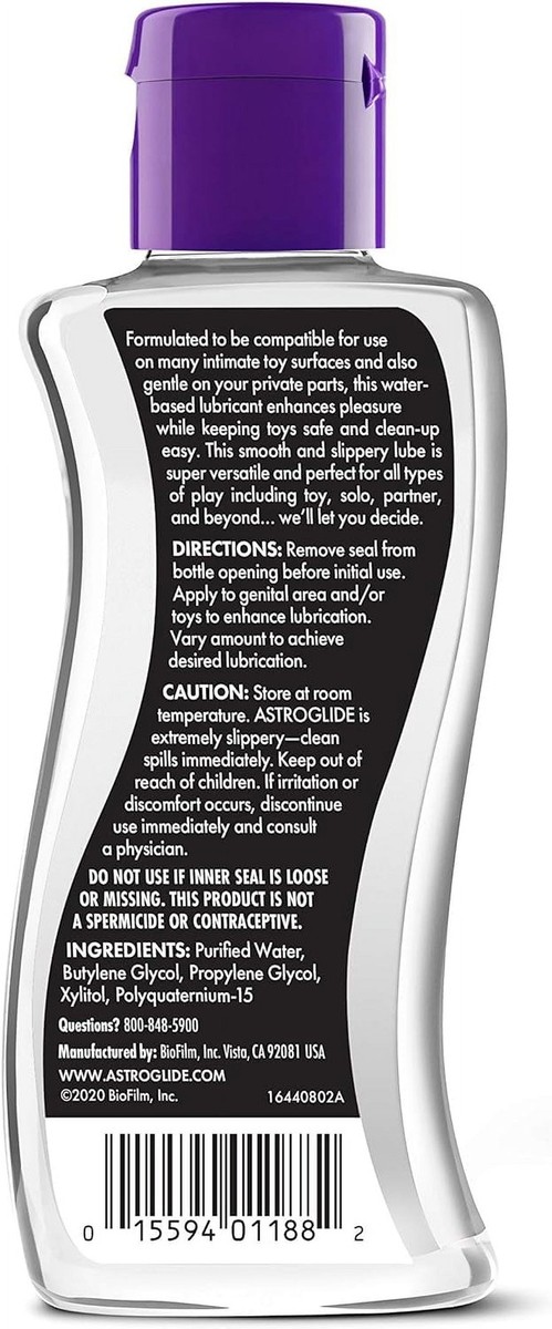 Astroglide Toy 'N Joy, Water-Based Personal Lubricant, Toy-Safe Lube, 5 oz 