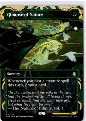 Glimpse of Nature Secrets of Strixhaven: Mystical Archive Regular NM R 0053